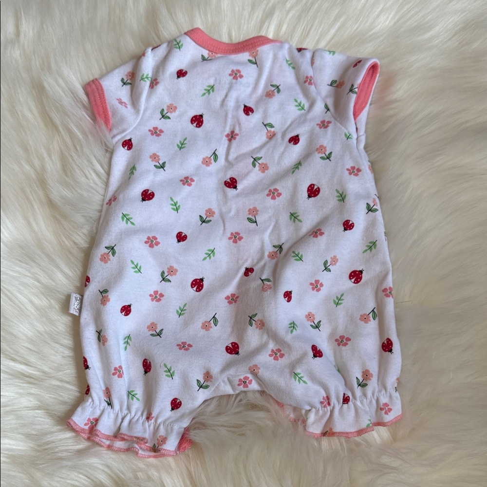 Adorable Baby Rompers with Ladybug Design - Picture 5 of 5